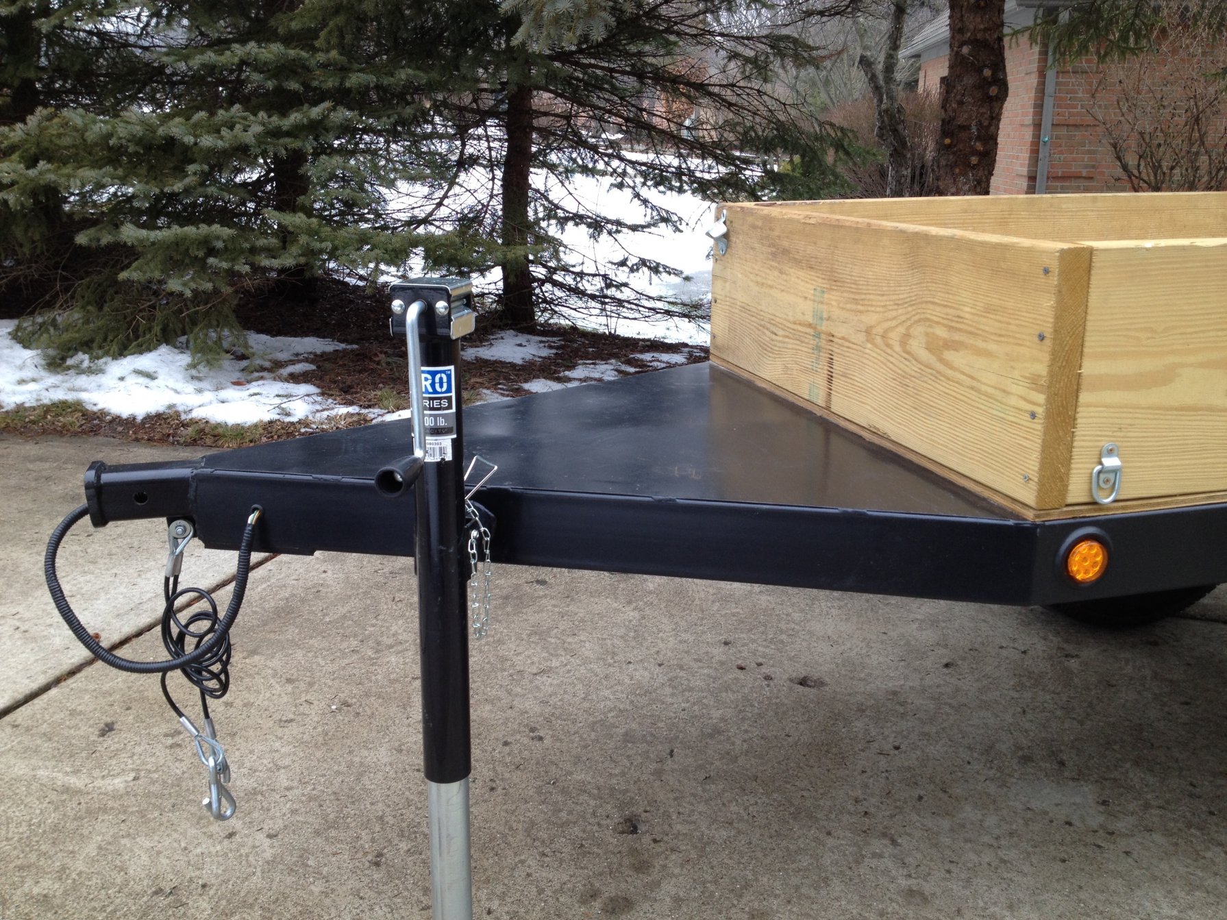 Manley ORV based trailer - great base for your custom ... coiled harness optronics trailer 