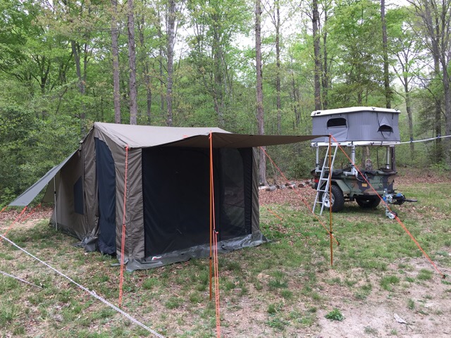 Rv5 tent outlet