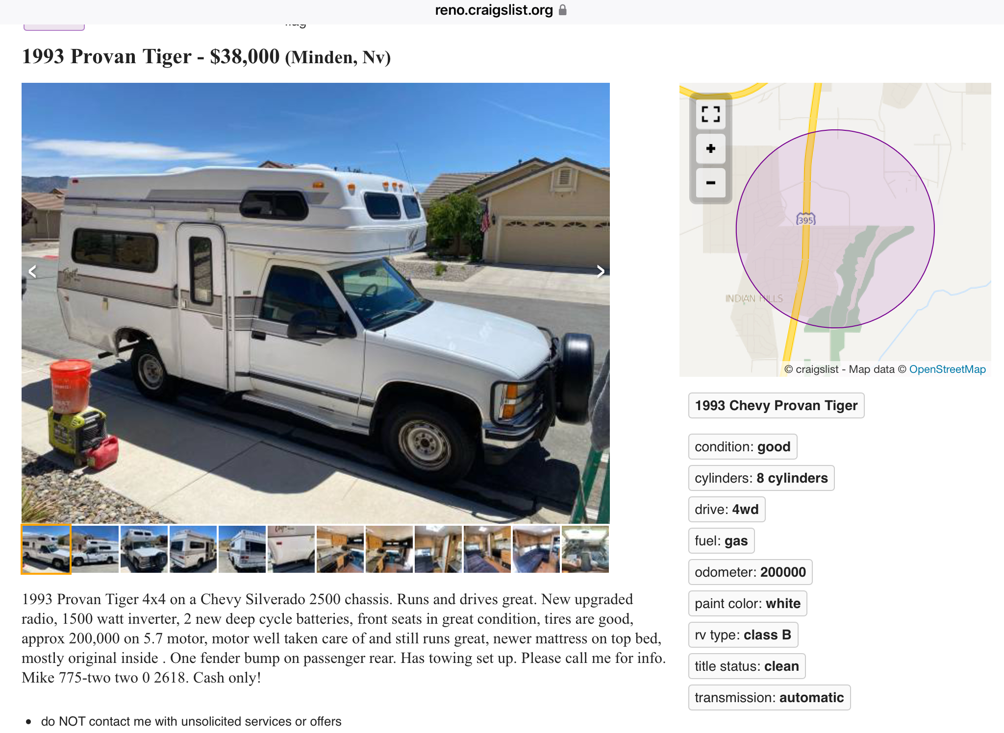 Older Chevy Single Cab Tiger in Nevada | Expedition Portal