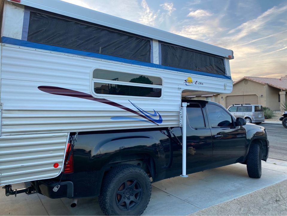 Eagle pop clearance up truck camper