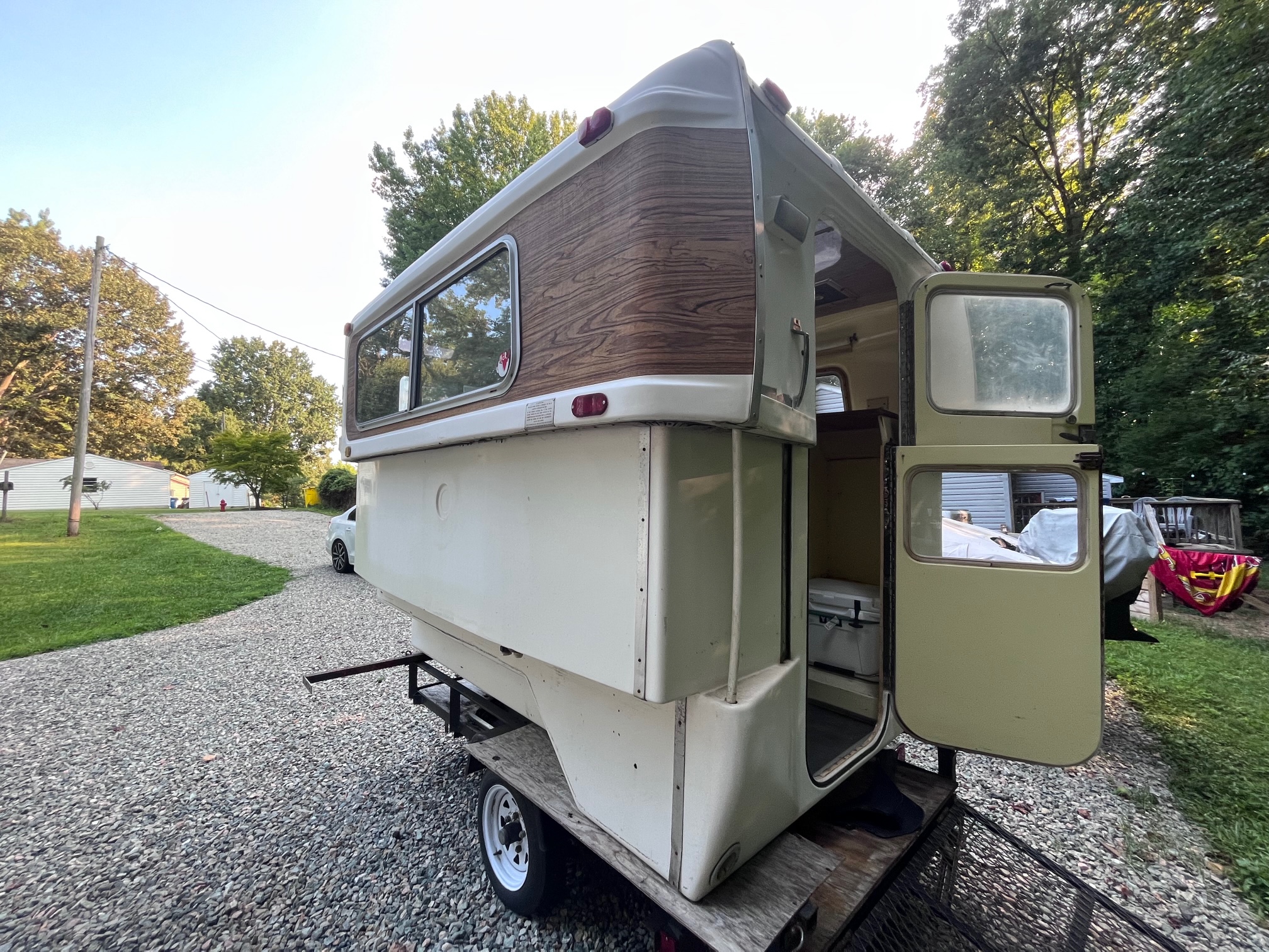 Richmond VA: 1973 Alaskan fiberglass pop up truck camper $SOLD ...