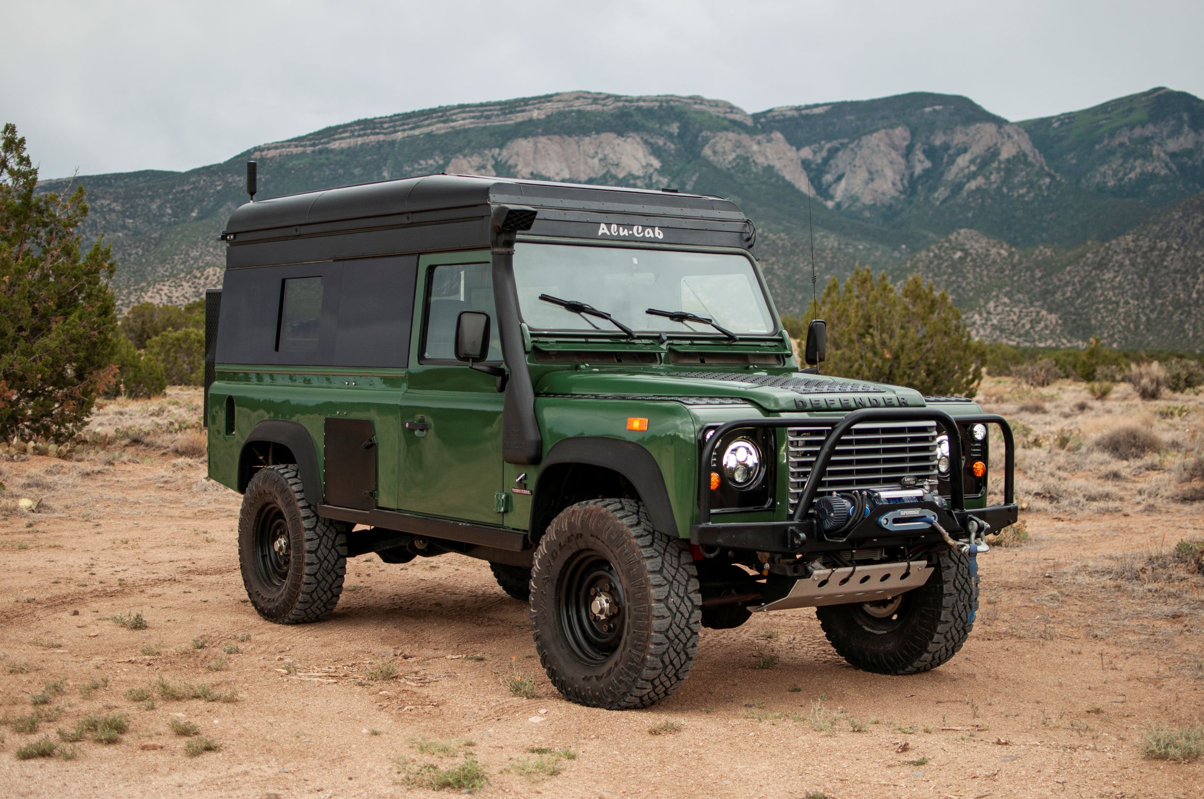 Defender 110 alu discount cab