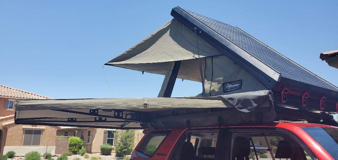 FOR SALE: Bush Company Alpha roof top tent + 270 XT Awning | Expedition ...