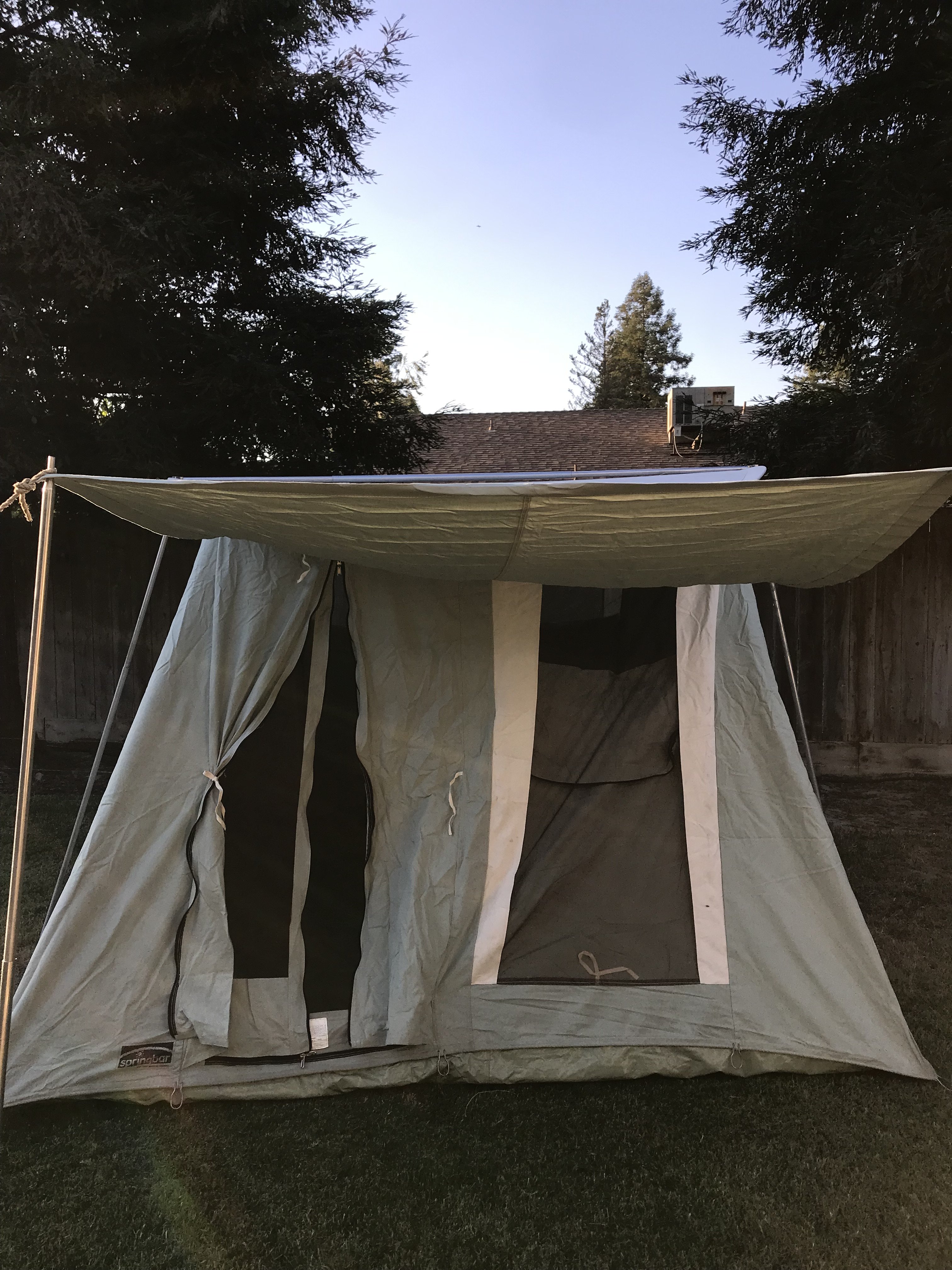 Kirkhams springbar clearance tent