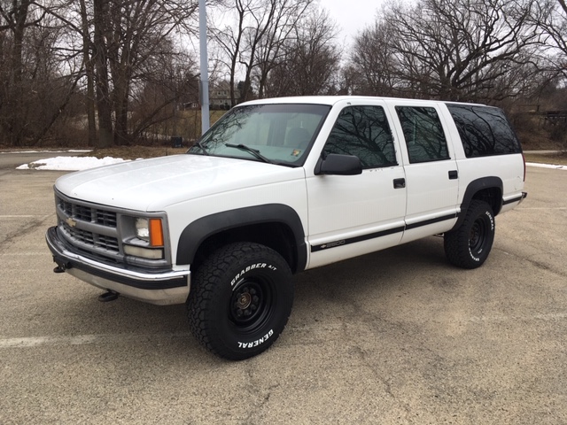 SOLD 1999 k2500 4x4 Chevy Suburban AZ fleet truck low miles