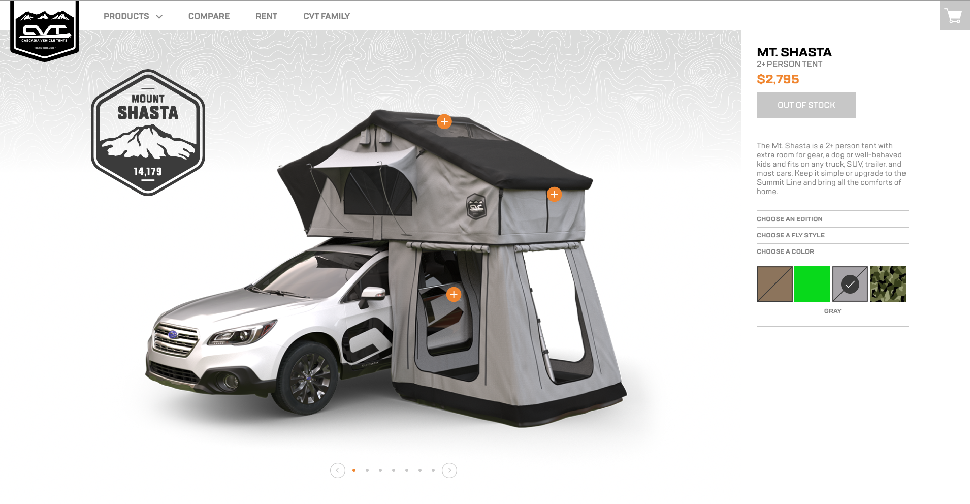 SOLD CVT Mt Shasta Summit Series Extend for Sale Expedition Portal