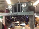 Willys on lift before work.jpg