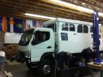 EarthCruiser on 2007 USA Fuso just about done - looking good.jpg