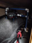 Water pump and 12V terminals.JPG
