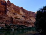 Colorado River and Cliff at Goose Island Camp.jpg