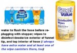 water for flushing tube, wipes also.jpg