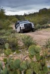 Ford F150 Climbing Out of Wash on Dirt Road in Superstition Mountains.jpg