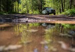 Muddy Puddle Awaiting Ford F150 Leaving Campsite on Old Lime Creek Road.jpg