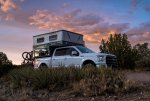 Cotton Candy Clouds Fill Sky Above Overlanding Campsite in Sedona.jpg