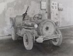 1 Airborne Recon Jeep showing front mounted spare wheel, tools and Vickers K Machine Gun i.jpg