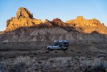 Overlanding Campsite at Sunrise in San Rafael Swell.jpg