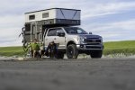 Mother and Son Roast Hot Dogs Over Campfire Next to Overland Vehicle on Del Ray Beach.jpg