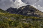 Storm Clouds Build Above Haystack Mountain and Autumn Foliage.jpg