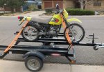 DR200 on trailer.jpg DR200 on trailer.jpg