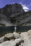 Melissa Edge Enjoys View of Peaks Towering Above Emerald Lake-2.jpg