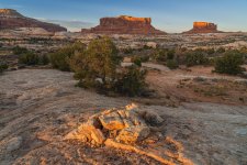 Sunset Light on Monitor and Merrimac Buttes.jpg