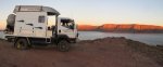 (lake argyle) pannikin bay sunset truck pan.jpg (lake argyle) pannikin bay sunset truck pan.jpg
